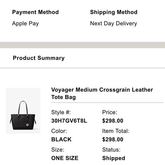 Michael Kors ‘Voyager’ Leather Tote Bag - Picture 7 of 10